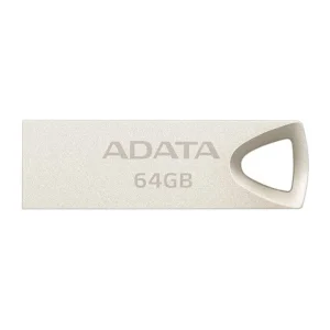Флаш памет ADATA, 64GB, USB, UV210, бежов