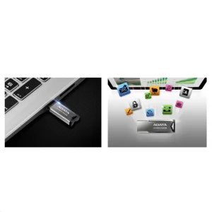 USB Flash Drive ADATA, 64GB, USB, UV250, Silver 4