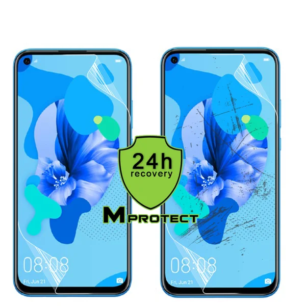 Hydrogel screen protector MProtect Prof Resistiant for Huawei P20 Lite 2019, Front Full 4