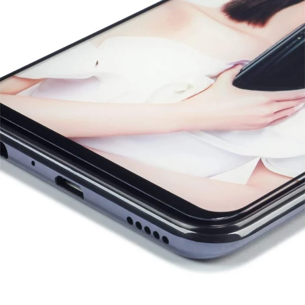5D Full Glue Tempered Glass Protector for Huawei P Smart 2019, Black 3
