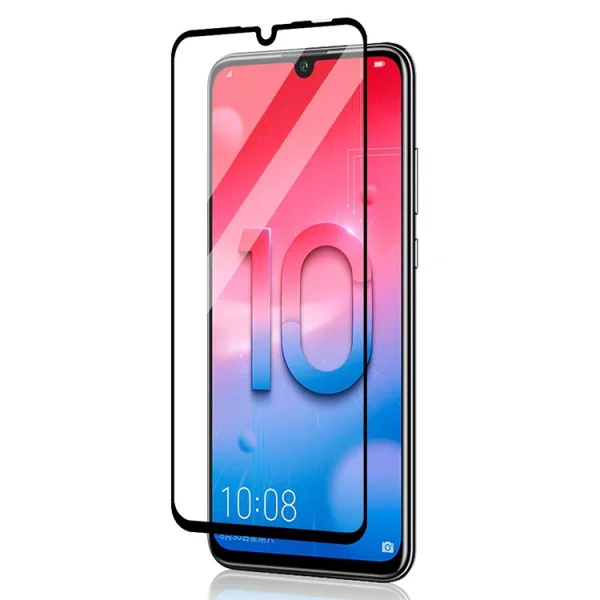 5D Full Glue Tempered Glass Protector for Huawei P Smart 2019, Black 1