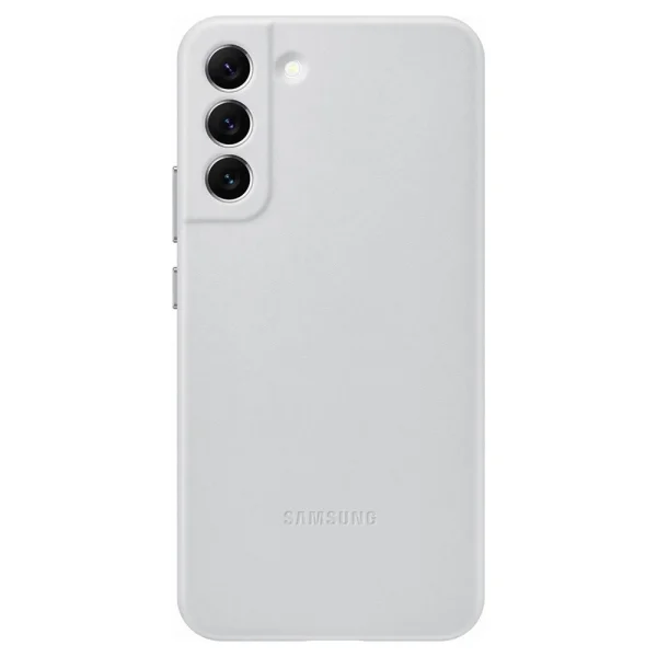 Калъф Samsung Leather Cover за Samsung Galaxy S22 Plus, бял 1