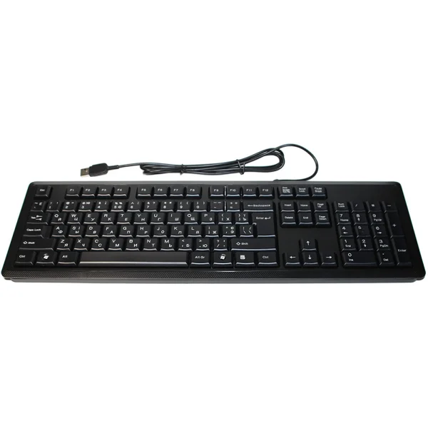 Клавиатура A4 KR-92 COMFORT USB, черен 2