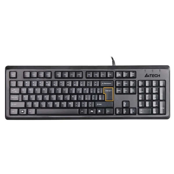 Клавиатура A4 KR-92 COMFORT USB, черен 1