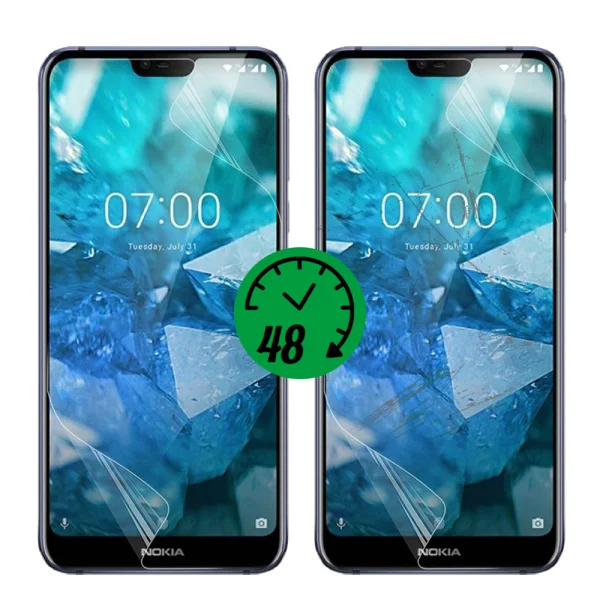 Хидрогел протектор Auto Repair за Nokia 7.1, Front Full 1