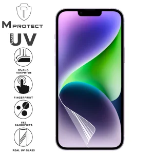 Хидрогел протектор UV Flexible Glass за iPhone 14 Plus, Front Shell 2
