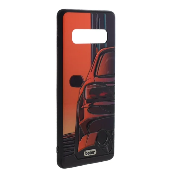 Boter Plastic Back Cover for Samsung Galaxy S10 Plus G975, Car 1