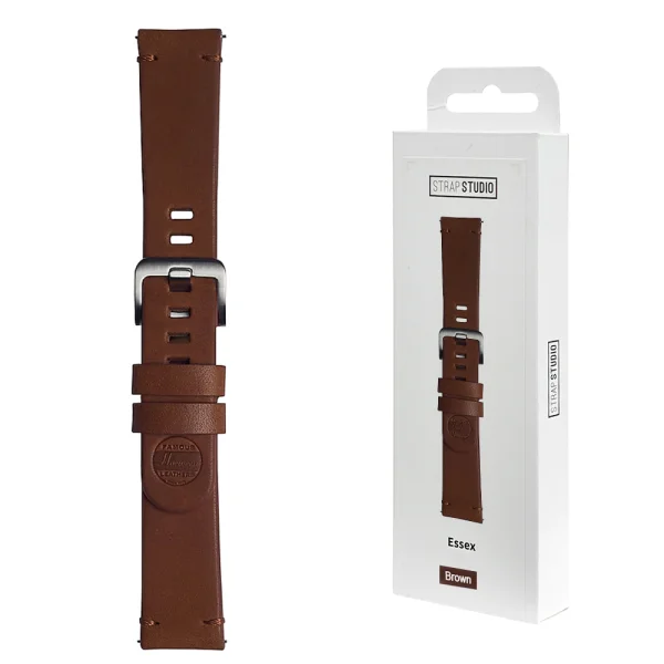 sung Essex за Samsung Watch, Watch 3, Active, Кафяв 1