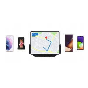 Безжично зарядно с поставка за кола Samsung, Car Holder with Wireless Charging EP-H5300CBEGEU 6