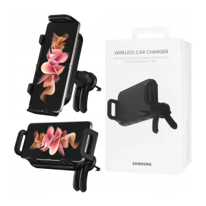 Безжично зарядно с поставка за кола Samsung, Car Holder with Wireless Charging EP-H5300CBEGEU