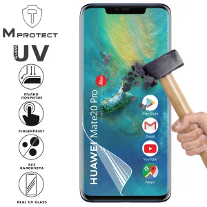 Хидрогел протектор UV FLEXIBLE Glass за Huawei Mate 20, Front Shell 1