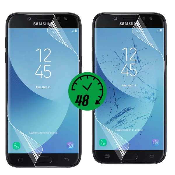 Auto Repair Hydrogel Protector for Samsung Galaxy J7 2017, Front Full 1