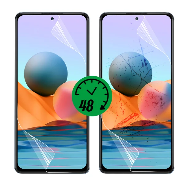 Хидрогел протектор Auto Repair за Xiaomi Redmi Note 10 Pro, front shell 1