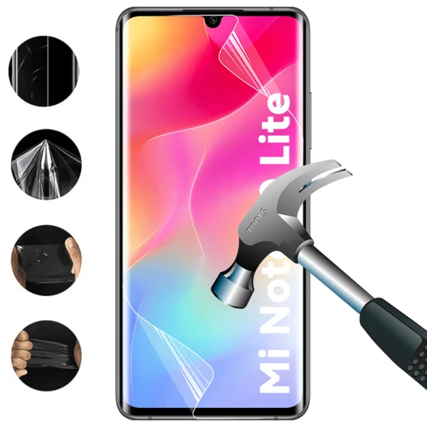 Хидрогел протектор Anti-Shock за Xiaomi Mi Note 10 Lite, Front Shell 1