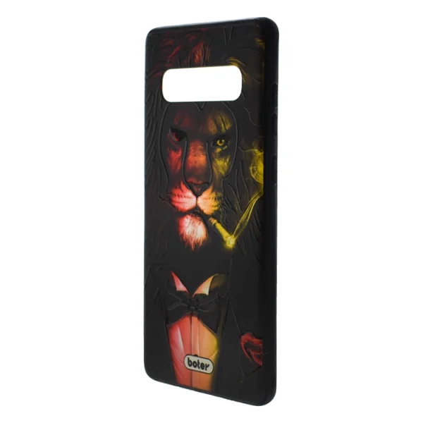 Plastic back cover Boter for Samsung Galaxy S10 Plus G975, Lion 2