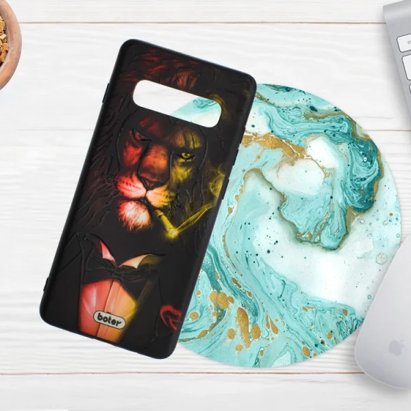 Plastic back cover Boter for Samsung Galaxy S10 Plus G975, Lion 5