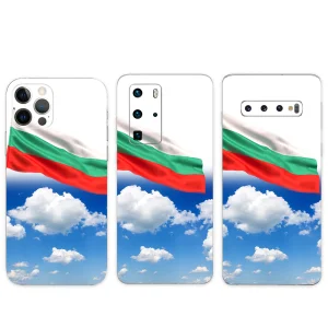 Custom Cut Phone Film Protector (Back), BG Flag 3D
