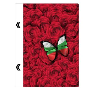 Cut-to-fit Phone Film Protector (Back), BG Rose 3D 3