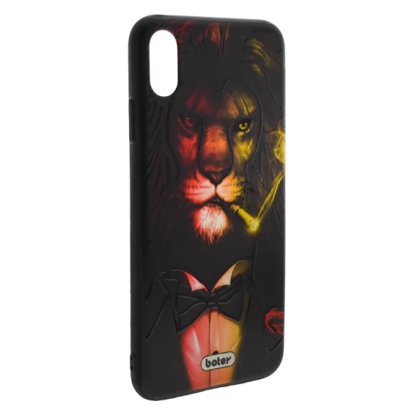 Пластмасов гръб Boter за iPhone XS Max (6.5), Лъв 1