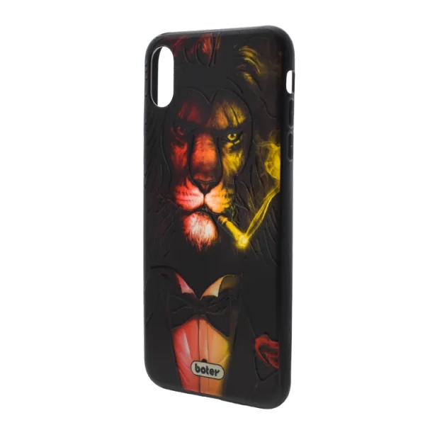 Пластмасов гръб Boter за iPhone XS Max (6.5), Лъв 2