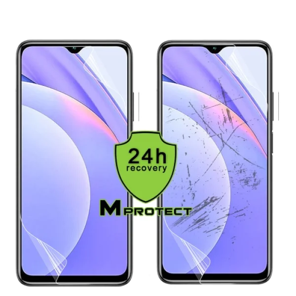 Hydrogel screen protector MProtect Prof Resistant for Xiaomi Redmi Note 9 4G, front shell 4