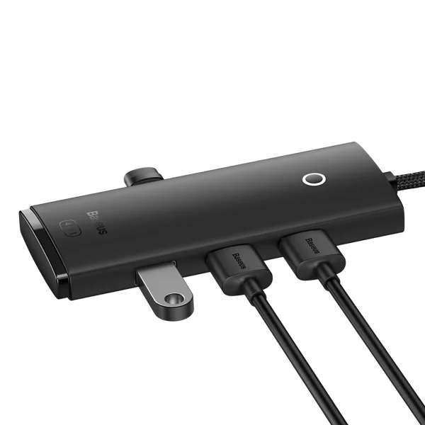 Адаптер Baseus Hub, Type C към 4 X USB3.0, 2 m, черен 2