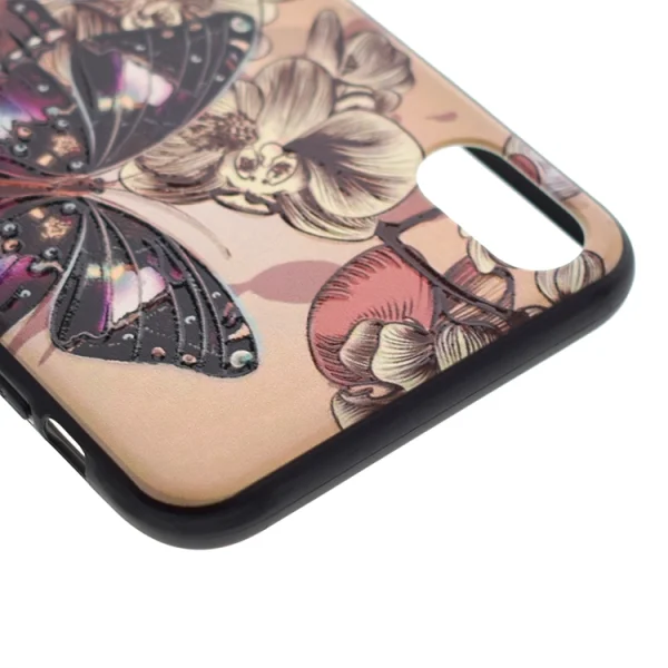 Пластмасов гръб Boter за iPhone XS Max (6.5), Пеперуди 3