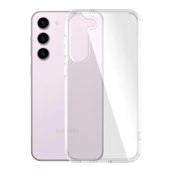 Silicone case for Samsung Galaxy S23 Plus, 0.5mm, transparent 1