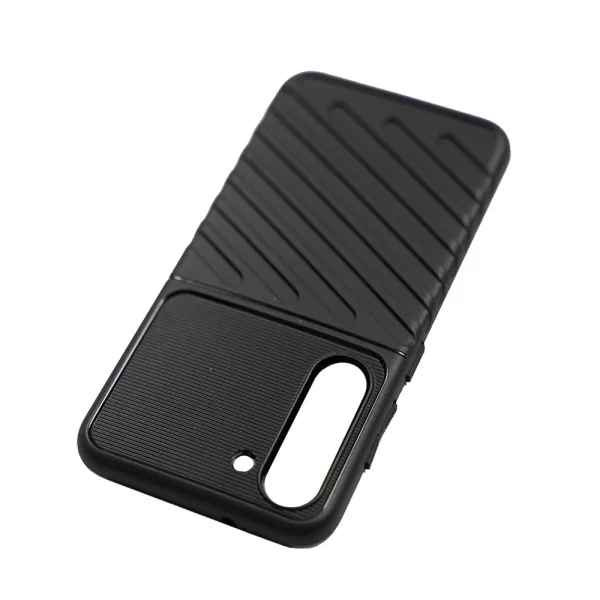 Silicone case Thunder for Samsung Galaxy S23, black 2