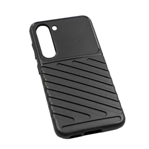 Silicone case Thunder for Samsung Galaxy S23 Plus, black 3