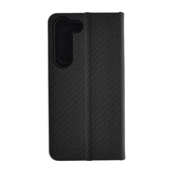 Калъф Тефтер Carbon Luna за Samsung Galaxy S23 Plus, черен 3