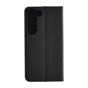 Калъф Тефтер Carbon Luna за Samsung Galaxy S23 Plus, черен 3