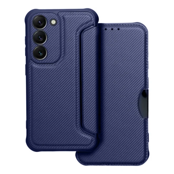 Razor Book Flip Case for Samsung Galaxy S23, blue 1