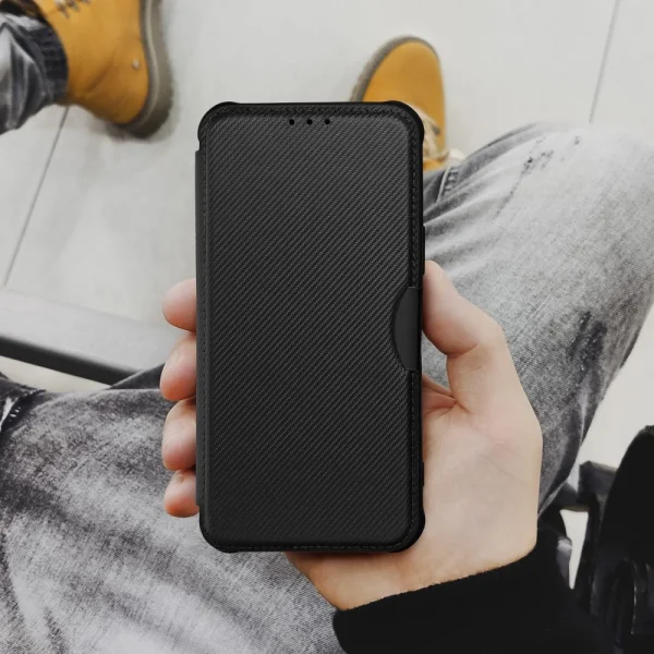 Razor Book Flip Case for Samsung Galaxy S23 Plus, black 2