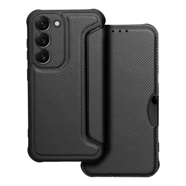 Razor Book Flip Case for Samsung Galaxy S23 Plus, black 1