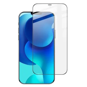Стъклен протектор Veason 6D Pro Full Glue за iPhone 12 / 12 Pro, черен