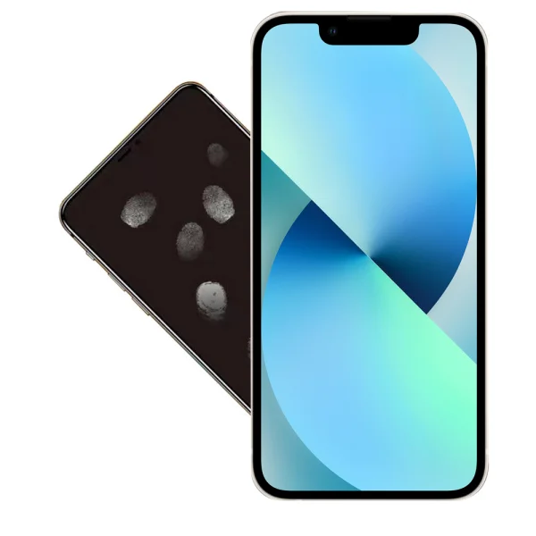 Стъклен протектор Veason 6D Pro Full Glue за iPhone 13 Pro / 14 / 16e / 17e, Черен 4