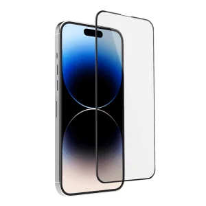 Стъклен протектор Veason 6D Pro Full Glue за iPhone 14 Pro Max, Черен