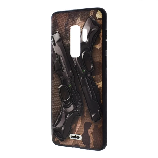 Пластмасов гръб Boter за Samsung Galaxy S9 Plus G965, Пистолети 2