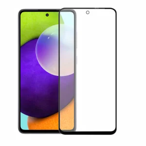 Стъклен протектор Veason 6D Pro Full Glue за Samsung Galaxy A52 4G / 5G, Черен