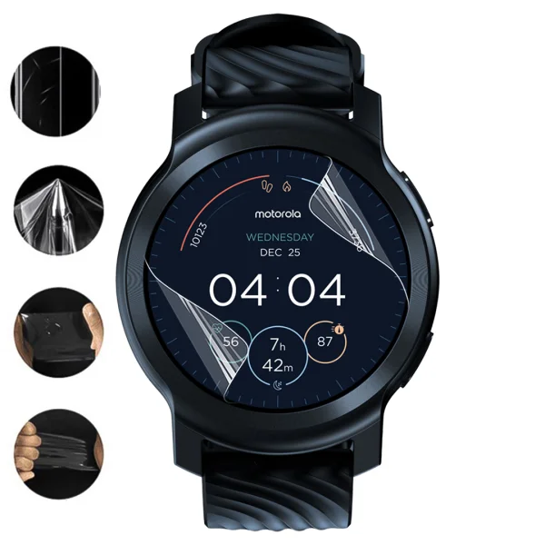 Хидрогел протектор за часовник Motorola Watch 100 1
