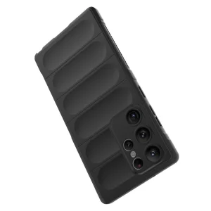 Silicone case Wear-resistant for Samsung Galaxy S23 Ultra, black 3