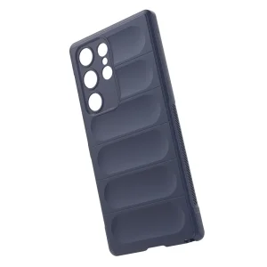 Силиконов калъф Wear-resistant за Samsung Galaxy S23 Ultra, тъмно син 5