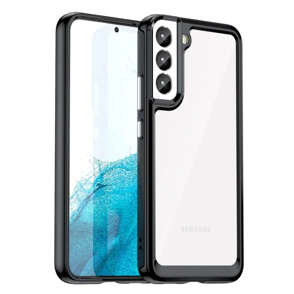 Shockproof case Acrylic Protect for Samsung Galaxy S23, black 1