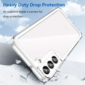Shockproof Case Acrylic Protect for Samsung Galaxy S23, transparent 3