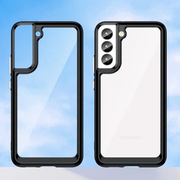 Shockproof case Acrylic Protect for Samsung Galaxy S23 Plus, black 2