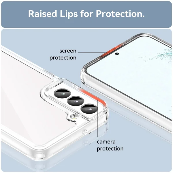 Удароустойчив Калъф Acrylic Protect за Samsung Galaxy S23 Plus, прозрачен 5