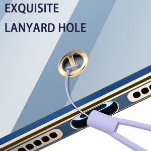 Silicone case for Samsung Galaxy S23, Electroplated, white 4