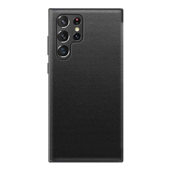Калъф Тефтер Flip Cover за Samsung Galaxy S23 Ultra, черен 2