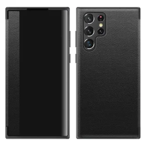 Калъф Тефтер Flip Cover за Samsung Galaxy S23 Ultra, черен